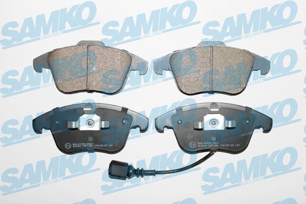 Samko 5SP1392 Тормозные колодки дисковые, комплект 5SP1392: Отличная цена - Купить в Польше на 2407.PL!