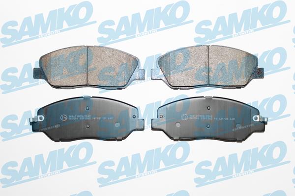 Samko 5SP1382 Тормозные колодки дисковые, комплект 5SP1382: Отличная цена - Купить в Польше на 2407.PL!