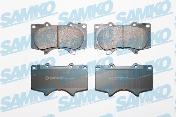 Samko 5SP1379 Тормозные колодки дисковые, комплект 5SP1379: Отличная цена - Купить в Польше на 2407.PL!