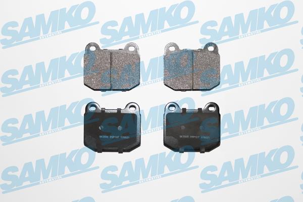 Samko 5SP137 Тормозные колодки дисковые, комплект 5SP137: Отличная цена - Купить в Польше на 2407.PL!