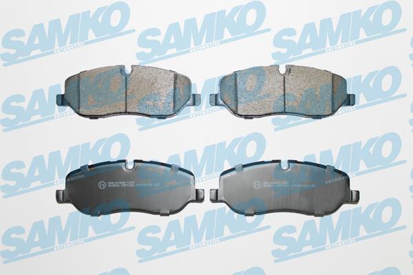 Samko 5SP1360 Тормозные колодки дисковые, комплект 5SP1360: Отличная цена - Купить в Польше на 2407.PL!