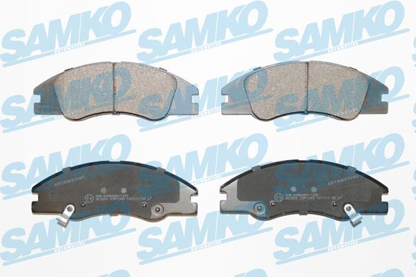 Samko 5SP1349 Тормозные колодки дисковые, комплект 5SP1349: Отличная цена - Купить в Польше на 2407.PL!