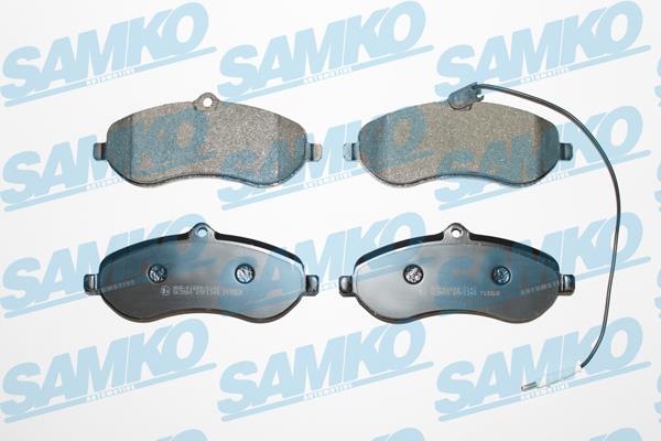 Samko 5SP1348 Тормозные колодки дисковые, комплект 5SP1348: Отличная цена - Купить в Польше на 2407.PL!
