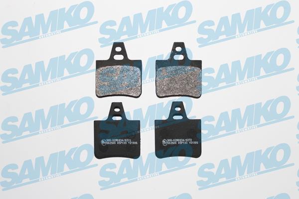 Samko 5SP133 Тормозные колодки дисковые, комплект 5SP133: Отличная цена - Купить в Польше на 2407.PL!