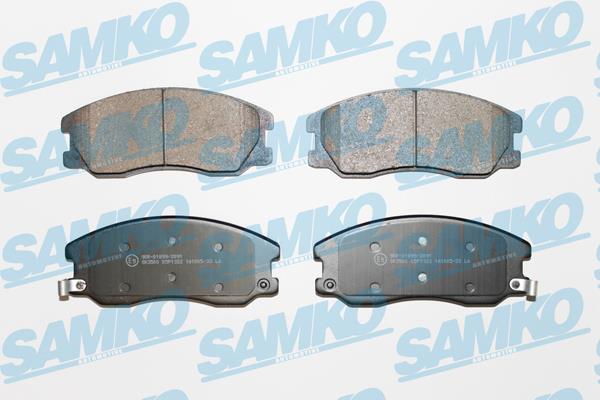 Samko 5SP1322 Тормозные колодки дисковые, комплект 5SP1322: Отличная цена - Купить в Польше на 2407.PL!
