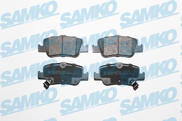 Samko 5SP1315 Тормозные колодки дисковые, комплект 5SP1315: Отличная цена - Купить в Польше на 2407.PL!