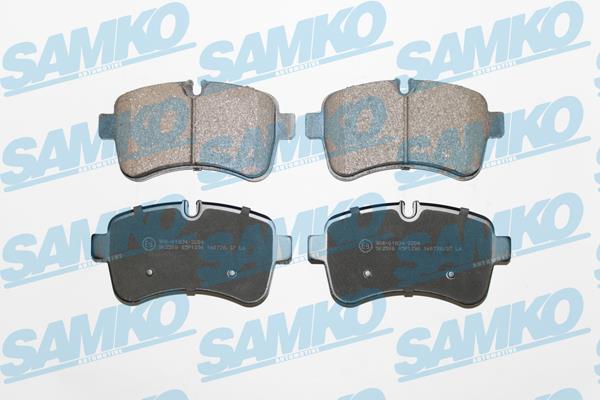 Samko 5SP1296 Гальмівні колодки, комплект 5SP1296: Приваблива ціна - Купити у Польщі на 2407.PL!