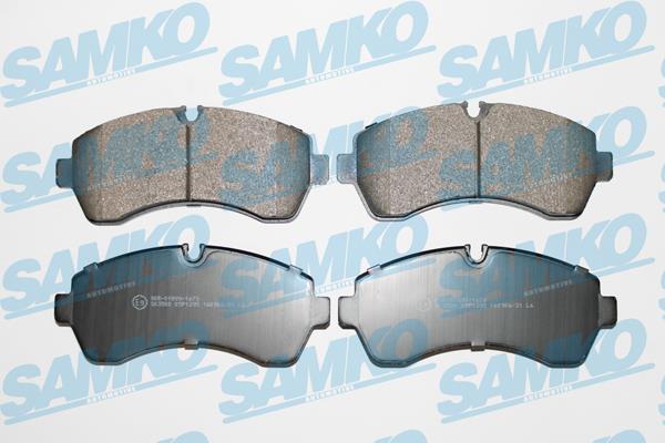 Samko 5SP1295 Гальмівні колодки, комплект 5SP1295: Приваблива ціна - Купити у Польщі на 2407.PL!