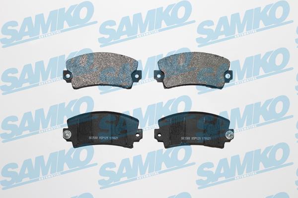 Samko 5SP129 Тормозные колодки дисковые, комплект 5SP129: Отличная цена - Купить в Польше на 2407.PL!