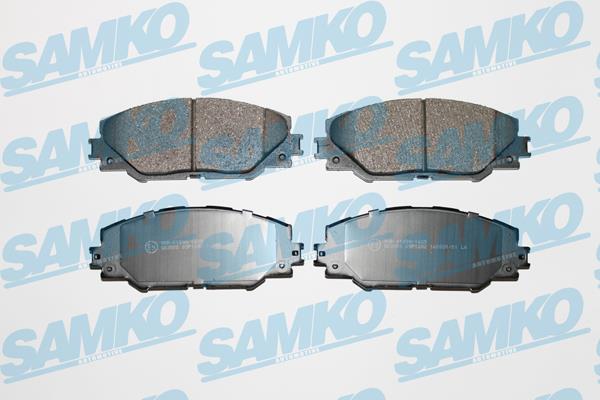 Samko 5SP1282 Тормозные колодки дисковые, комплект 5SP1282: Отличная цена - Купить в Польше на 2407.PL!