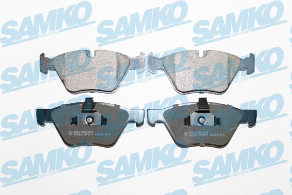 Samko 5SP1271 Brake Pad Set, disc brake 5SP1271: Buy near me in Poland at 2407.PL - Good price!