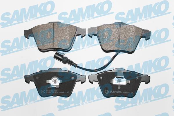 Samko 5SP1270 Гальмівні колодки, комплект 5SP1270: Приваблива ціна - Купити у Польщі на 2407.PL!