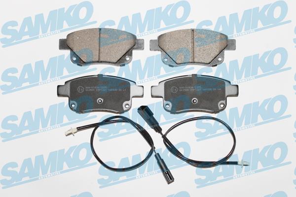 Samko 5SP1261 Brake Pad Set, disc brake 5SP1261: Buy near me in Poland at 2407.PL - Good price!