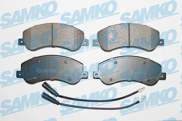 Samko 5SP1260 Тормозные колодки дисковые, комплект 5SP1260: Отличная цена - Купить в Польше на 2407.PL!