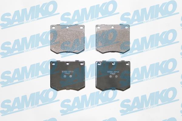 Samko 5SP126 Тормозные колодки дисковые, комплект 5SP126: Отличная цена - Купить в Польше на 2407.PL!