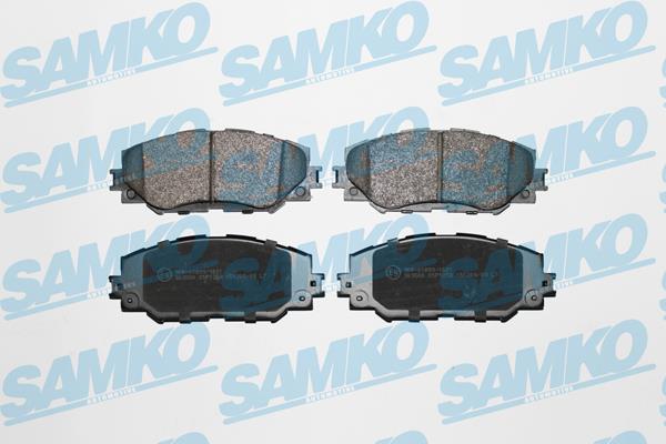 Samko 5SP1258 Тормозные колодки дисковые, комплект 5SP1258: Отличная цена - Купить в Польше на 2407.PL!