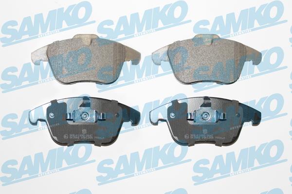 Samko 5SP1255 Scheibenbremsbeläge, Set 5SP1255: Kaufen Sie zu einem guten Preis in Polen bei 2407.PL!