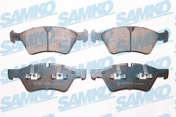 Samko 5SP1253 Гальмівні колодки, комплект 5SP1253: Приваблива ціна - Купити у Польщі на 2407.PL!
