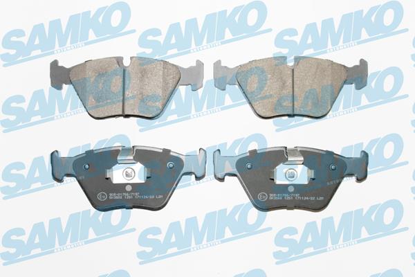 Samko 5SP1251 Тормозные колодки дисковые, комплект 5SP1251: Отличная цена - Купить в Польше на 2407.PL!