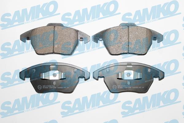 Samko 5SP1248 Гальмівні колодки, комплект 5SP1248: Приваблива ціна - Купити у Польщі на 2407.PL!