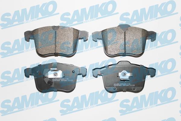 Samko 5SP1244 Brake Pad Set, disc brake 5SP1244: Buy near me in Poland at 2407.PL - Good price!