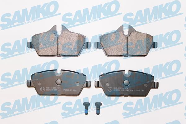 Samko 5SP1241 Тормозные колодки дисковые, комплект 5SP1241: Отличная цена - Купить в Польше на 2407.PL!