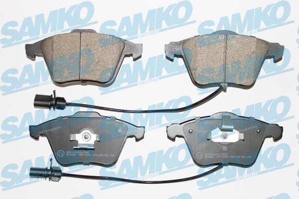 Samko 5SP1239 Brake Pad Set, disc brake 5SP1239: Buy near me in Poland at 2407.PL - Good price!