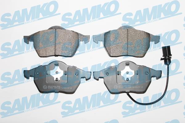 Samko 5SP1238 Brake Pad Set, disc brake 5SP1238: Buy near me in Poland at 2407.PL - Good price!