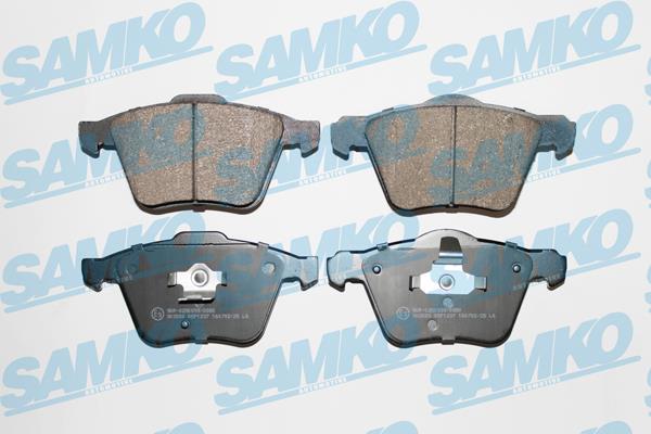 Samko 5SP1237 Тормозные колодки дисковые, комплект 5SP1237: Купить в Польше - Отличная цена на 2407.PL!