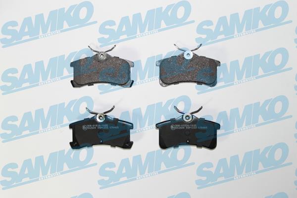 Samko 5SP1233 Brake Pad Set, disc brake 5SP1233: Buy near me in Poland at 2407.PL - Good price!