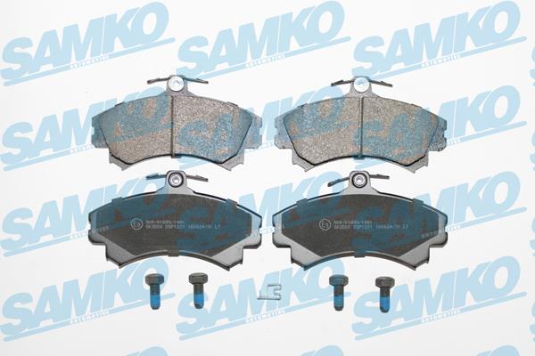 Samko 5SP1221 Тормозные колодки дисковые, комплект 5SP1221: Отличная цена - Купить в Польше на 2407.PL!