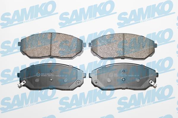 Samko 5SP1207 Brake Pad Set, disc brake 5SP1207: Buy near me in Poland at 2407.PL - Good price!