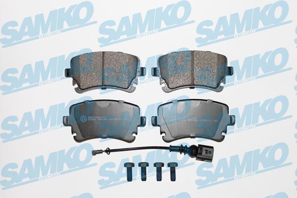 Samko 5SP1206 Тормозные колодки дисковые, комплект 5SP1206: Отличная цена - Купить в Польше на 2407.PL!