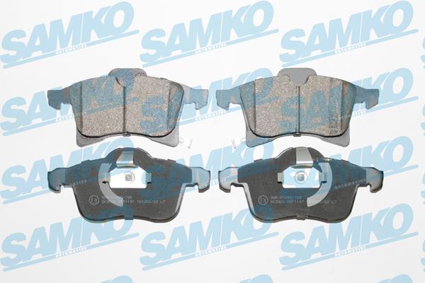 Samko 5SP1197 Тормозные колодки дисковые, комплект 5SP1197: Отличная цена - Купить в Польше на 2407.PL!
