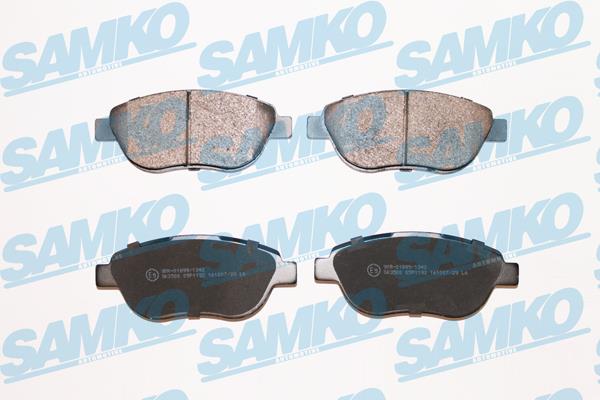 Samko 5SP1192 Тормозные колодки дисковые, комплект 5SP1192: Отличная цена - Купить в Польше на 2407.PL!
