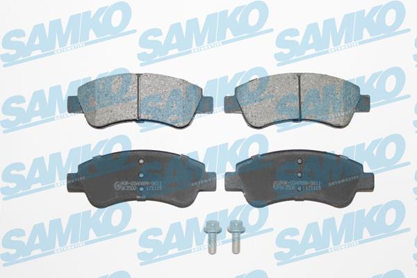 Samko 5SP1188 Brake Pad Set, disc brake 5SP1188: Buy near me in Poland at 2407.PL - Good price!