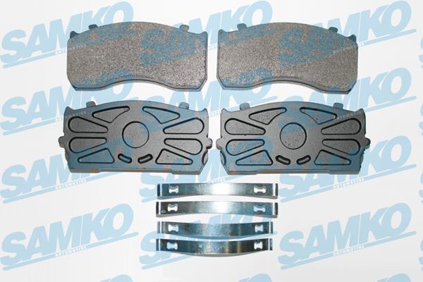 Samko 5SP1169 Тормозные колодки дисковые, комплект 5SP1169: Купить в Польше - Отличная цена на 2407.PL!