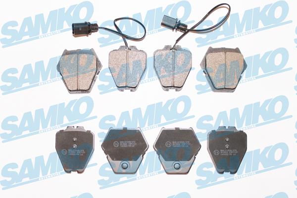 Samko 5SP1121 Тормозные колодки дисковые, комплект 5SP1121: Отличная цена - Купить в Польше на 2407.PL!