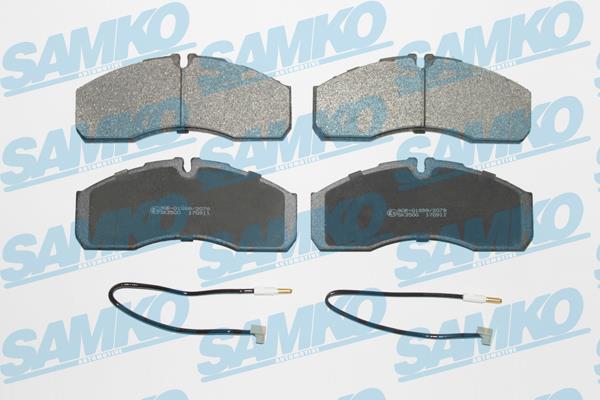 Samko 5SP1109A Тормозные колодки дисковые, комплект 5SP1109A: Отличная цена - Купить в Польше на 2407.PL!