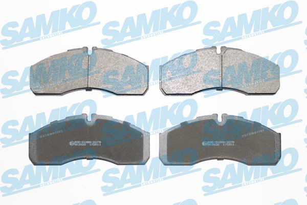 Samko 5SP1109 Гальмівні колодки, комплект 5SP1109: Приваблива ціна - Купити у Польщі на 2407.PL!