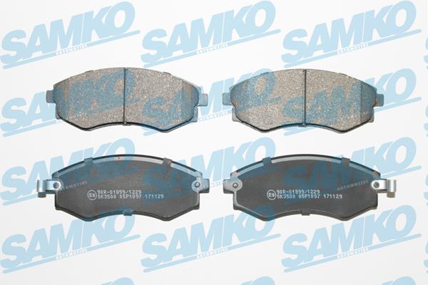 Samko 5SP1097 Тормозные колодки дисковые, комплект 5SP1097: Отличная цена - Купить в Польше на 2407.PL!