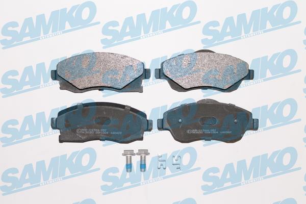 Samko 5SP1004 Тормозные колодки дисковые, комплект 5SP1004: Отличная цена - Купить в Польше на 2407.PL!