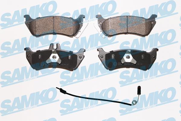 Samko 5SP1000A Тормозные колодки дисковые, комплект 5SP1000A: Отличная цена - Купить в Польше на 2407.PL!