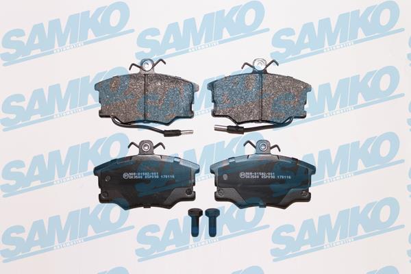 Samko 5SP098 Тормозные колодки дисковые, комплект 5SP098: Отличная цена - Купить в Польше на 2407.PL!