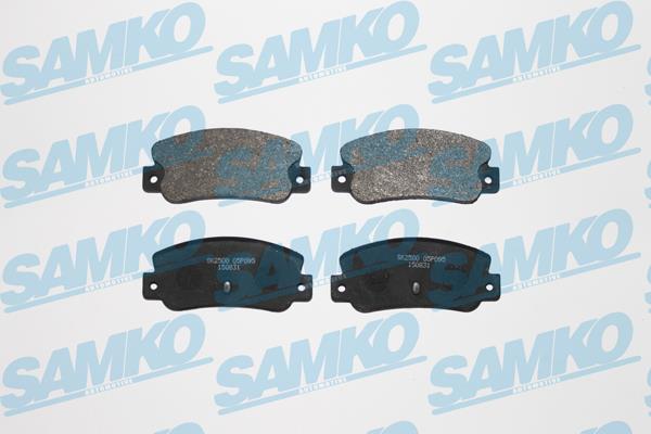 Samko 5SP095 Тормозные колодки дисковые, комплект 5SP095: Отличная цена - Купить в Польше на 2407.PL!