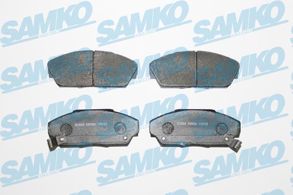 Samko 5SP080 Тормозные колодки дисковые, комплект 5SP080: Отличная цена - Купить в Польше на 2407.PL!