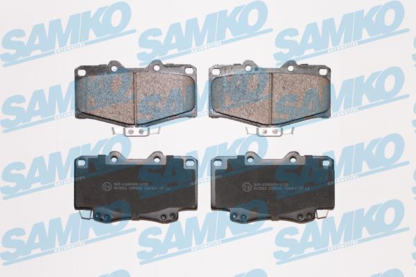 Samko 5SP058 Тормозные колодки дисковые, комплект 5SP058: Отличная цена - Купить в Польше на 2407.PL!