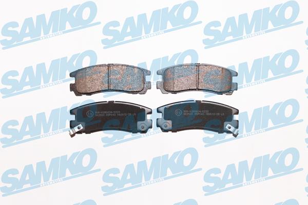 Samko 5SP043 Brake Pad Set, disc brake 5SP043: Buy near me at 2407.PL in Poland at an Affordable price!