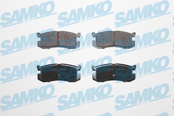 Samko 5SP037 Тормозные колодки дисковые, комплект 5SP037: Отличная цена - Купить в Польше на 2407.PL!