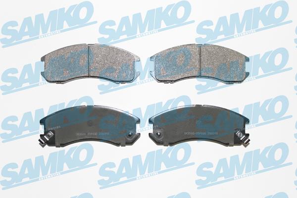Samko 5SP036 Тормозные колодки дисковые, комплект 5SP036: Отличная цена - Купить в Польше на 2407.PL!